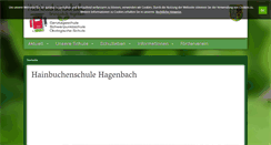 Desktop Screenshot of hainbuchenschule.info